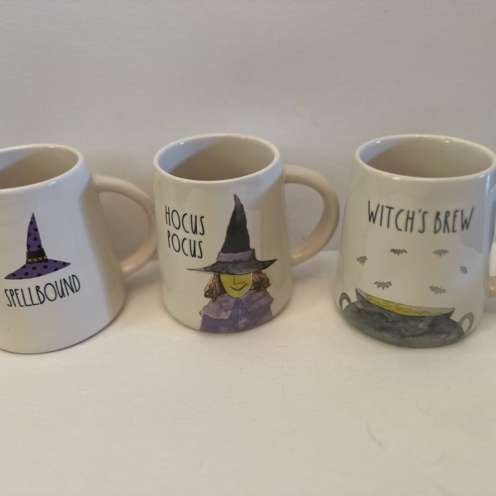 RAE DUNN Fall & Halloween Coffee MUGS
RARE Set of 3